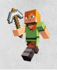 Kepurė Minecraft Alex Kepurė Minecraft Alex